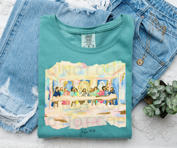 watercolor Last Supper (wholesale) Online now