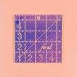 Feral Notions - 4.5  Square Iridescent Quilting Ruler Online