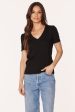 V-NECK RAGLAN SEAM TEE Cheap