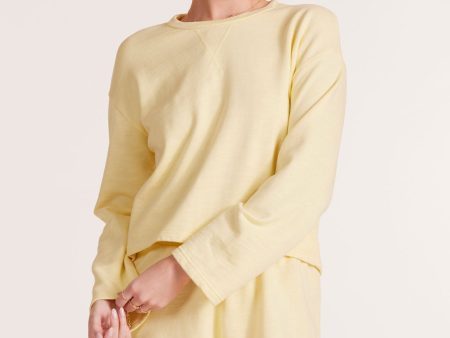 WIDE SLEEVE BOXY SWEATSHIRT Fashion