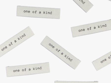 Woven Sew-In Labels - KATM - One Of A Kind (pack of 6) Cheap