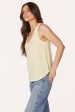 V-NECK FRONT SEAMED TANK Online