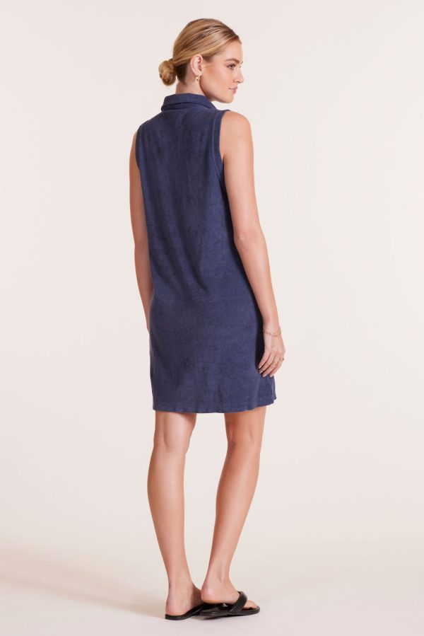 SLEEVELESS COLLAR DRESS Online Sale