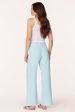 WIDE LEG SMOCKED WAIST PANT Supply