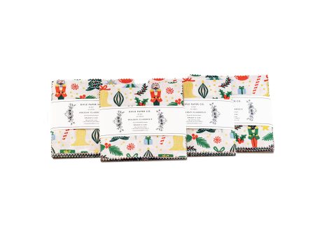 Holiday Classics II Collection - 42 piece 5  x 5  Square Charm Pack Cheap