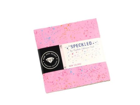 Ruby Star Society - Speckled 2024 Collection - 42 piece 5  x 5  Square Charm Pack Discount