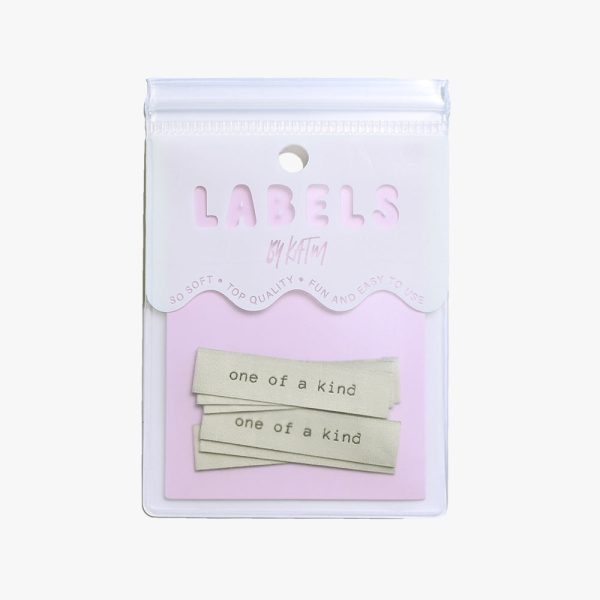 Woven Sew-In Labels - KATM - One Of A Kind (pack of 6) Cheap