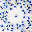 Woven Sew-In Labels - Blue Heart (pack of 8) Discount