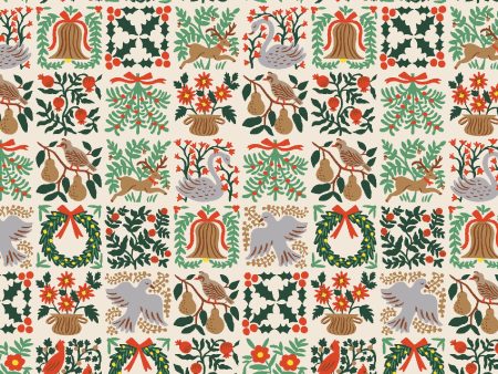 Holiday Tapestry in Cream Online Hot Sale