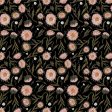 Large Floral in Black Sale