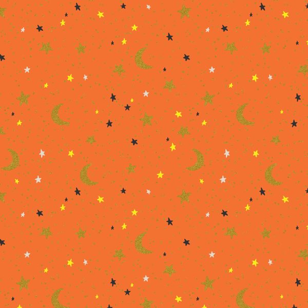 October Night in Orange Metallic Cheap