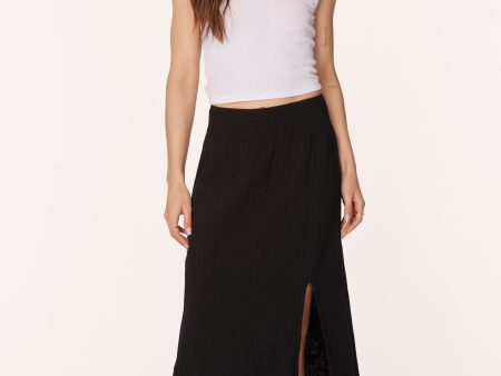 MAXI SKIRT WITH FRONT SLIT For Discount