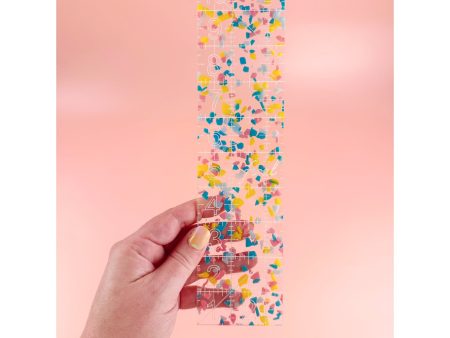 Feral Notions - 2.5  x 10  Confetti Quilting Ruler Discount