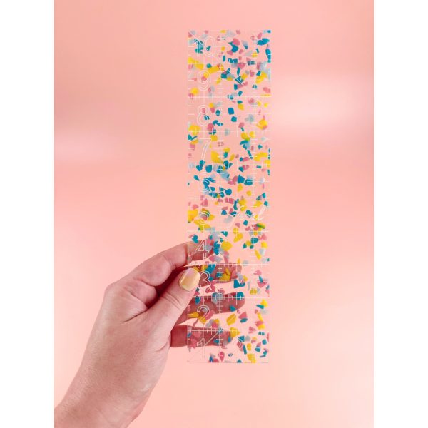 Feral Notions - 2.5  x 10  Confetti Quilting Ruler Discount