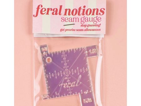 Feral Notions - Iridescent Seam Gauge Online now