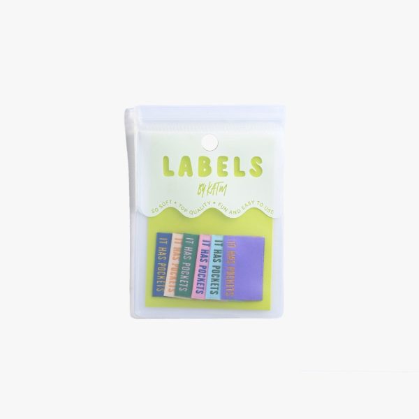 Woven Sew-In Labels - It Has Pockets (pack of 6) For Cheap