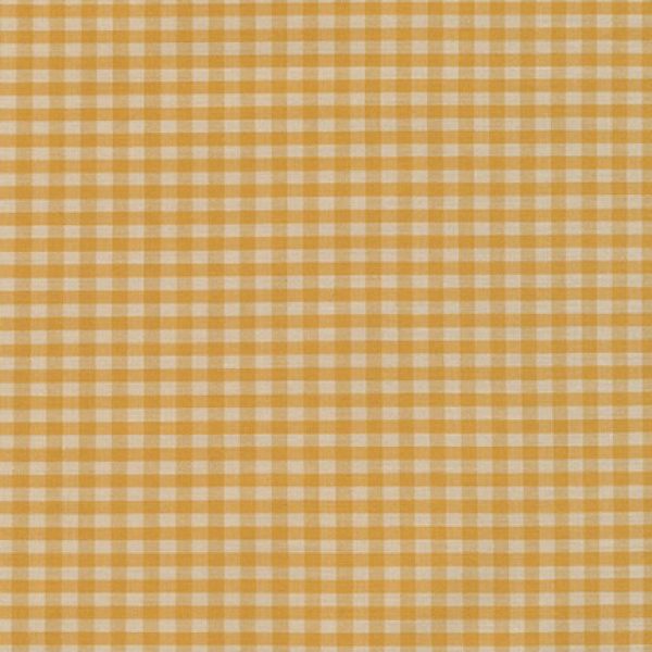 Crawford Gingham 1 8  in Mustard Cheap