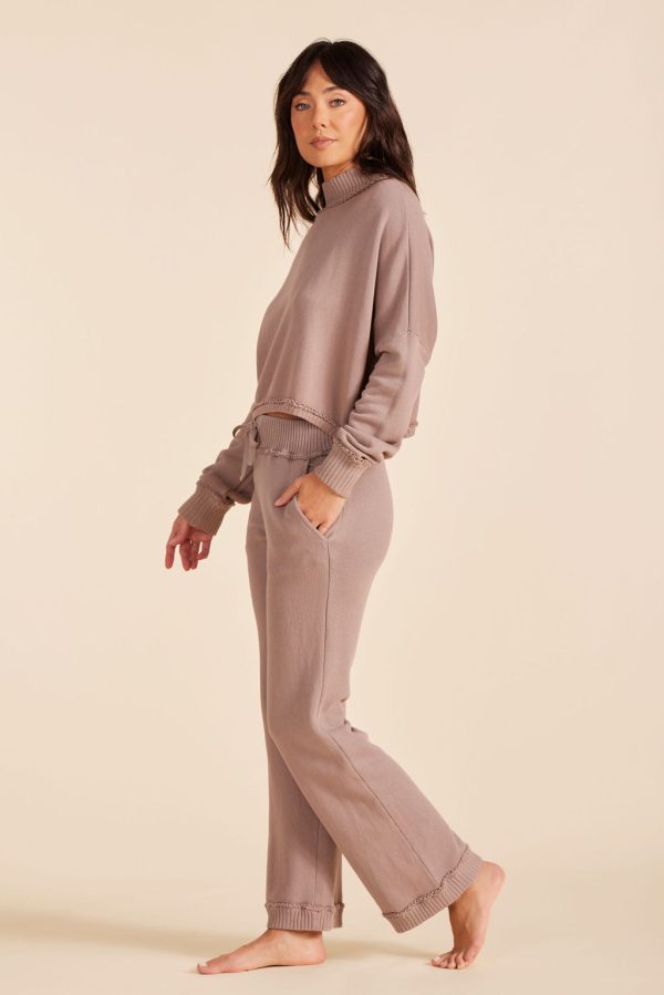 MIXED WIDE LEG CARGO PANT Fashion