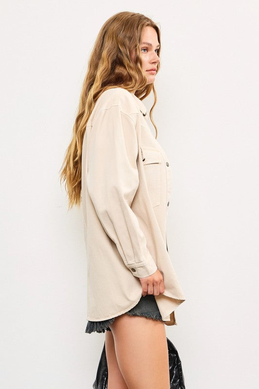 Fez Flap Pocket Jacket Online Sale