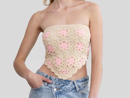 TC29900-MAYA Estella Crochet Top For Sale