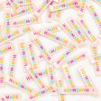 Woven Sew-In Labels - Colorful Handmade (pack of 8) Online now