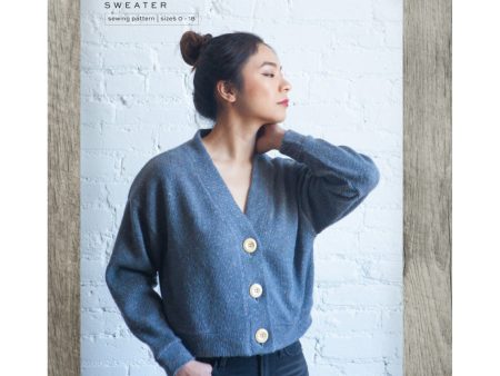 True Bias Marlo Sweater Pattern (paper) on Sale