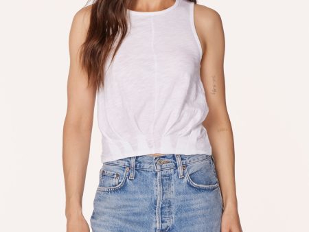 PLEATED HEM TANK Discount