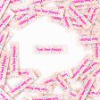 Woven Sew-In Labels - Just Sew Happy (pack of 8) Supply