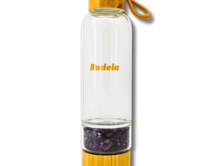 Amethyst Glass Water Bottle For Cheap