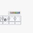 Woven Sew-In Labels - Handmade Rainbow (pack of 6) on Sale