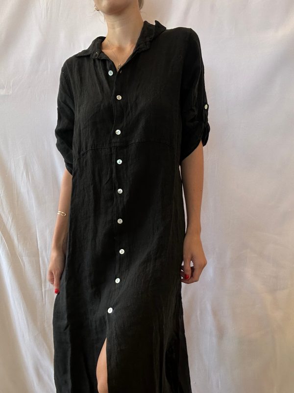 Flounder Linen Dress For Sale