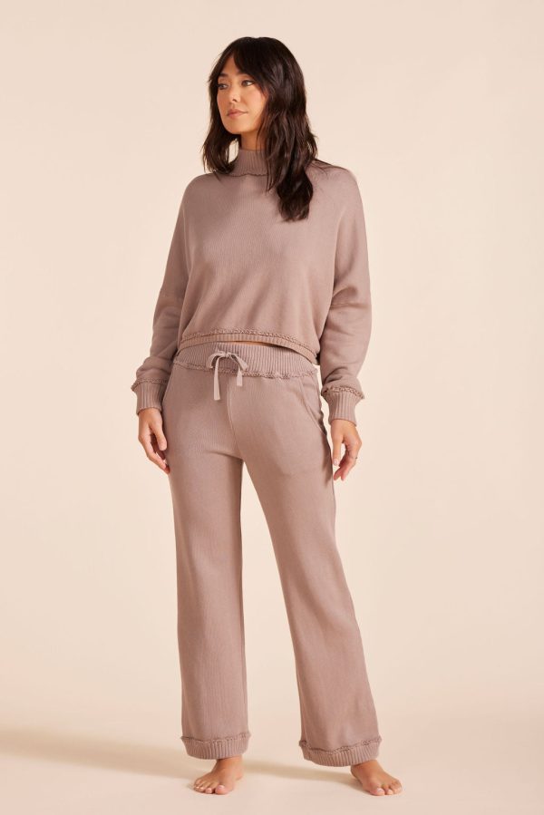 MIXED WIDE LEG CARGO PANT Fashion