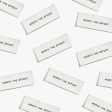 Woven Sew-In Labels - KATM - Worth the Effort (pack of 6) Online