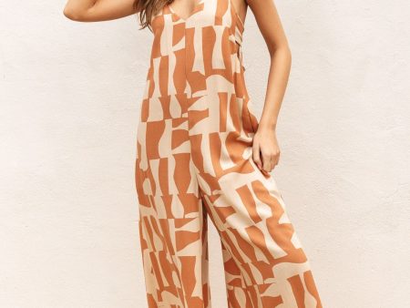 Camel Jumpsuit Online Sale