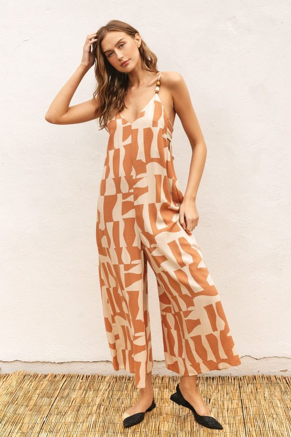 Camel Jumpsuit Online Sale