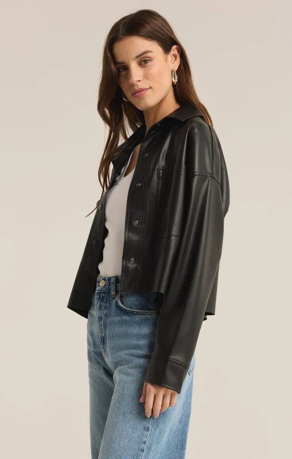 All Day Faux Leather Jacket Online