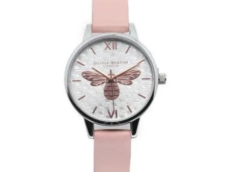 Olivia Burton Sparkle Bee Hive Rose Gold Watch Hot on Sale