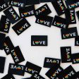 Woven Sew-In Labels - Love Pride Heart (pack of 8) Discount