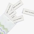 Woven Sew-In Labels - KATM - Worth the Effort (pack of 6) Online