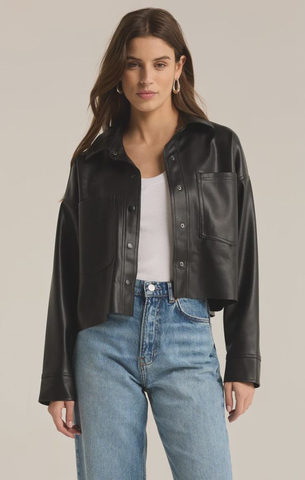 All Day Faux Leather Jacket Online