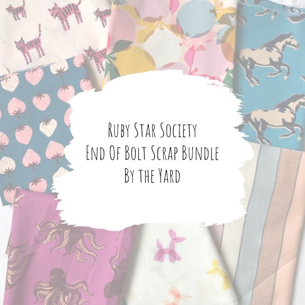 Ruby Star Society - Cotton End of Bolt Scrap Bundle (By the Yard) Online Sale