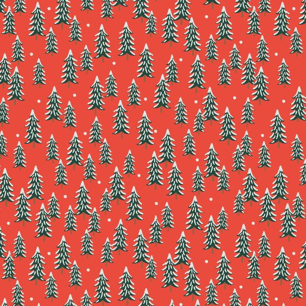 Fir Trees in Red Supply