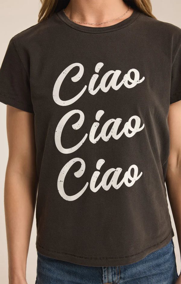 Ciao Tourist Tee For Sale