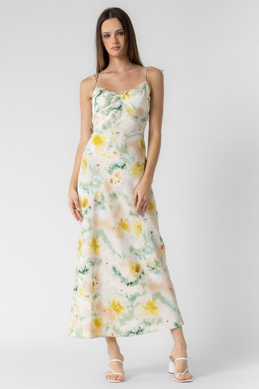 Dorn Floral Midi Dress Discount