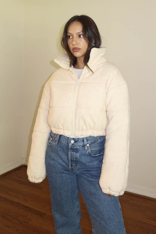 Ayla Knit Puffer Jacket Sale