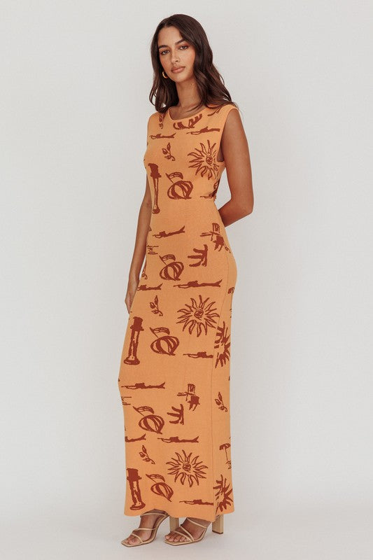 Blakley Knit Maxi Dress For Discount