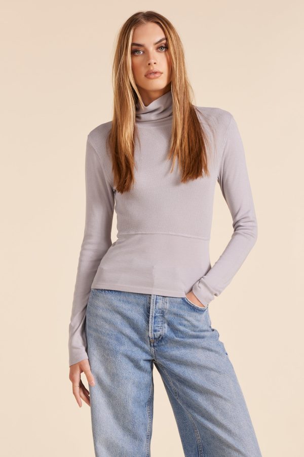 SEAM DETAIL THERMAL TURTLENECK Cheap