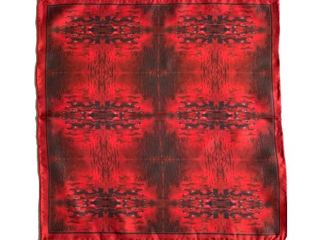 Fire Willow- Silk Pocket Square Online Sale