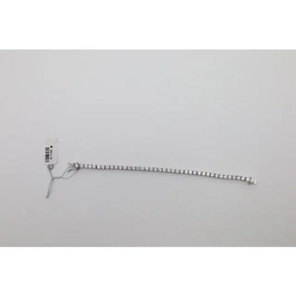 Round CV Tennis Bracelet Hot on Sale