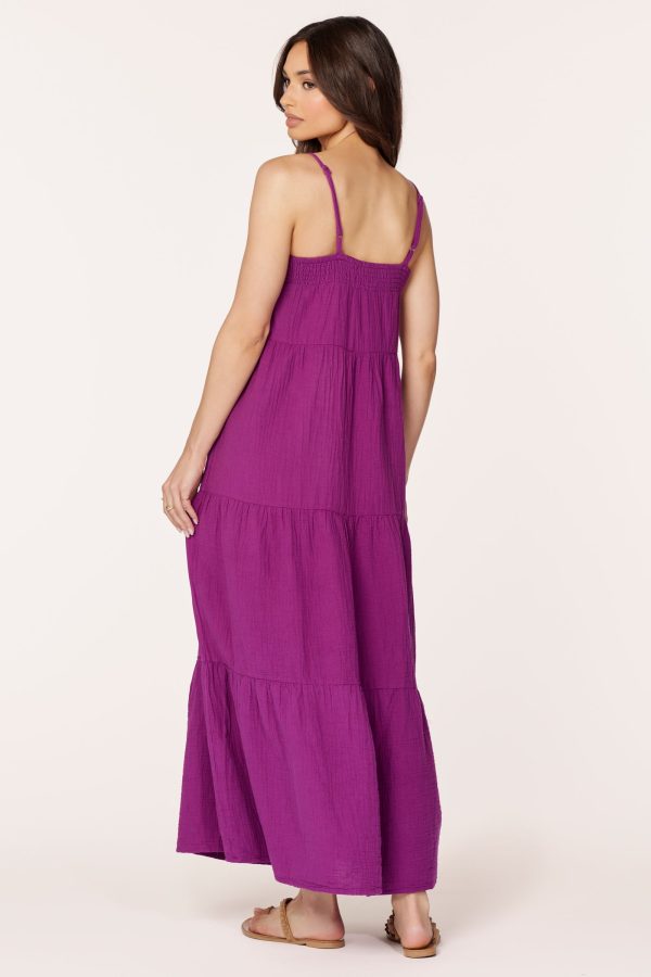 TIERED CAMI MAXI DRESS Online Sale